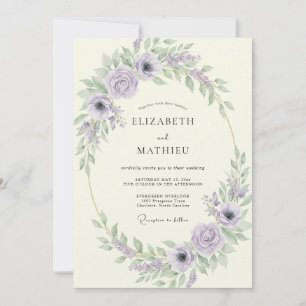 Invitation Mariage Feuillu aux Pistaches