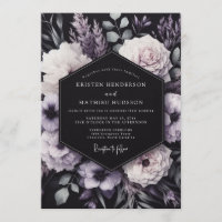 Mariage Fleur Améthyste Triste