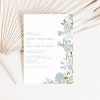 Mariage Fleur Bleu Clair et Douceur