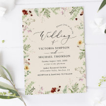 Mariage Fleur sauvage Boho