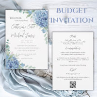 Mariage Fleuriste à Budget avec Hydrangea Bleu