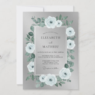 Invitation Mariage Floraison de Menthe