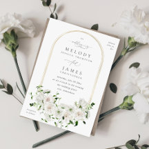 Mariage floral blanc 2