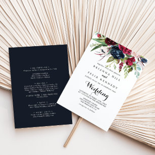 Invitation Mariage floral Boho Whimsical de luxe avant et arr