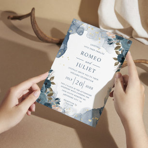 Invitation Mariage Floral de Jardin d'Été