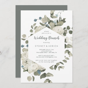 Invitation Mariage Floral d'hiver