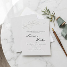 Mariage Floral Minimaliste Élégant