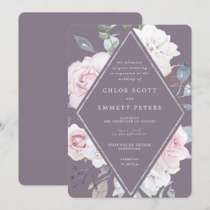 Invitation Mariage Floral Moderne