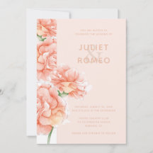 Mariage floral moderne élégant