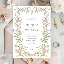Mariage floral orange Grace Pastel Blush