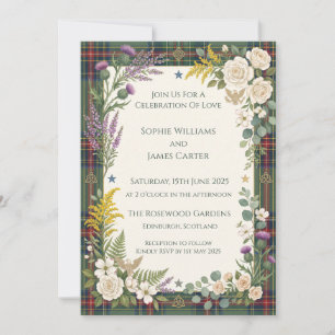 Invitation Mariage Floral Tropical