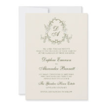 Mariage Floral Vintage Vert Sauge
