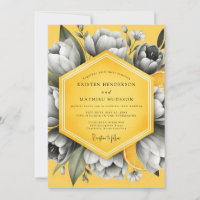 Mariage Flore Monochrome Verge d'Or