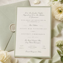 Mariage Formel au Pistache Doux