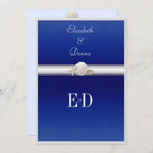 Invitation Mariage gay/lesbienInvitation Starfish Sand Dollar