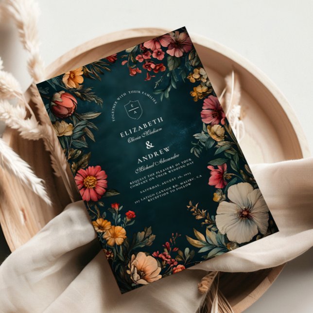 Invitation Mariage Glamour Étrange (Créateur téléchargé)