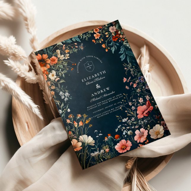 Invitation Mariage gothique romantique (Créateur téléchargé)