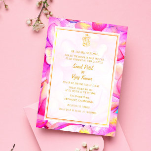 Invitation Mariage indien hindou Ganesha