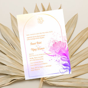Invitation Mariage indien hindou Ganesha