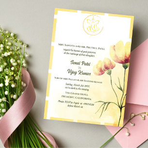 Invitation Mariage indien hindou Ganesha