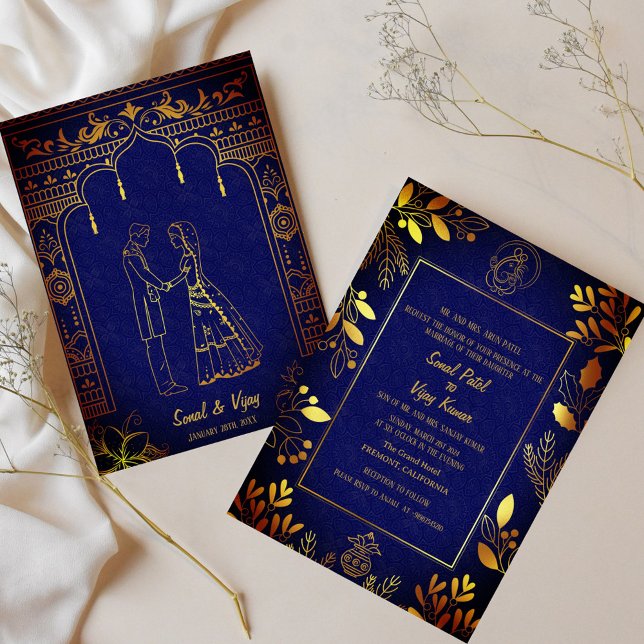 Invitation Mariage indien hindou Ganesha (Créateur téléchargé)