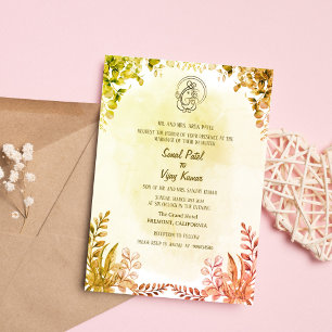 Invitation Mariage indien hindou Ganesha