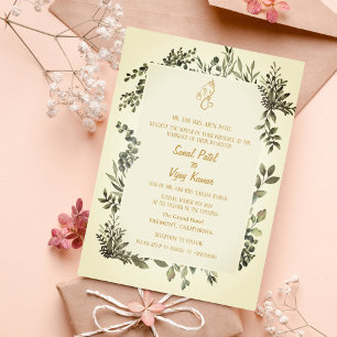 Invitation Mariage indien hindou Ganesha
