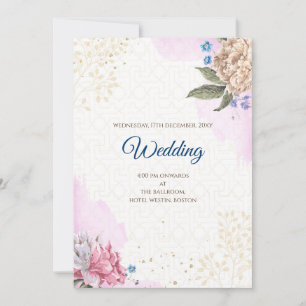 Invitation Mariage indien hindou numérique