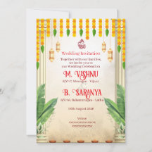 Mariage indien traditionnel aux fleurs de souci et