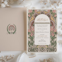 Mariage islamique inspiré par l'Art nouveau