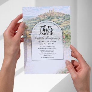 Invitation Mariage Italien en Toscane C'est l'Amour Enterreme