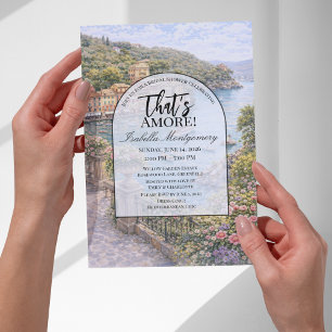 Invitation Mariage italien Portofino That's Amore Shower de M