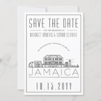 Mariage Jamaïcain Toile de Fond Stylisée Faire Par
