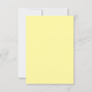 Invitation Mariage jaune pastel