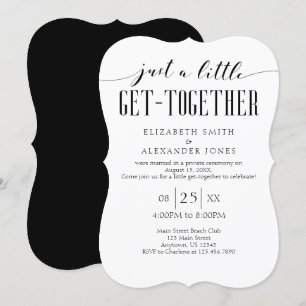 Invitation Mariage Little Get Together Simple Party