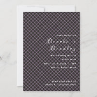 Mariage Luxe Grille Sombre