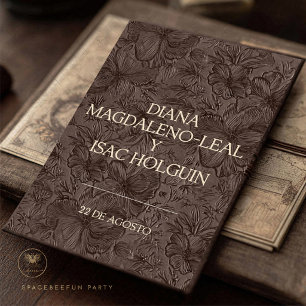 Invitation Mariage Luxueux Diana
