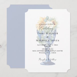 Invitation Mariage Méditerranéen Toulousain au Tournesol Épou
