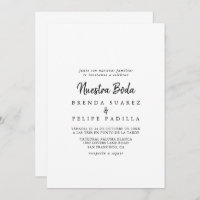 Mariage moderne Nuestra Boda