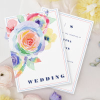 Mariage moderne Rainbow Floral LGBTQ