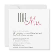 Mariage moderne rétro