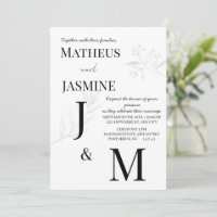 Mariage Monochrome Allemand Und Script