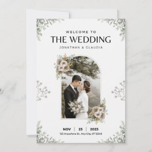 Invitation Mariage naturel