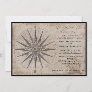 Invitation Mariage nautique