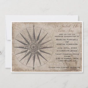 Invitation Mariage nautique