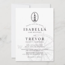 Mariage nautique du phare noir
