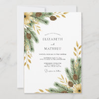Mariage Noble Bois de Pin Vert