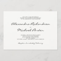 Mariage noir et blanc minimal de l'élégance |