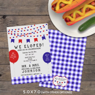 Invitation Mariage Nous Avons Été Éloignés ! Pique-nique   BB