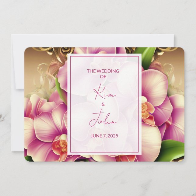 Invitation Mariage Ornat (Devant)